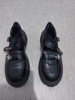 Platform Black Shoes