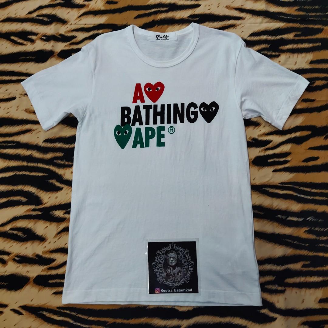 Bape x cdg play hotsell