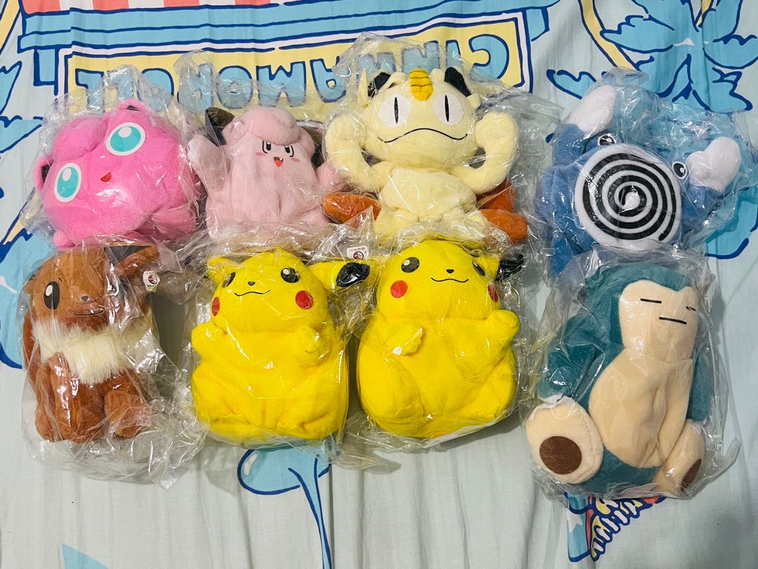 絕版 Pokémon 寵物小精靈 地鐵 MTR 公仔 精靈寶可夢, 興趣及遊戲, 玩具 & 遊戲類 - Carousell
