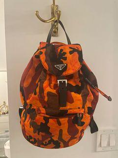 Prada parachute nylon backpack Small