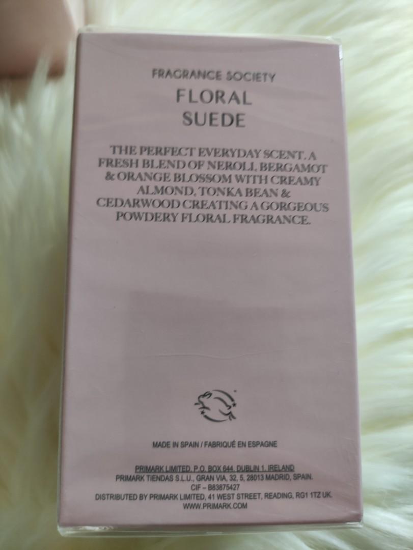 Floral suede 2025 perfume primark