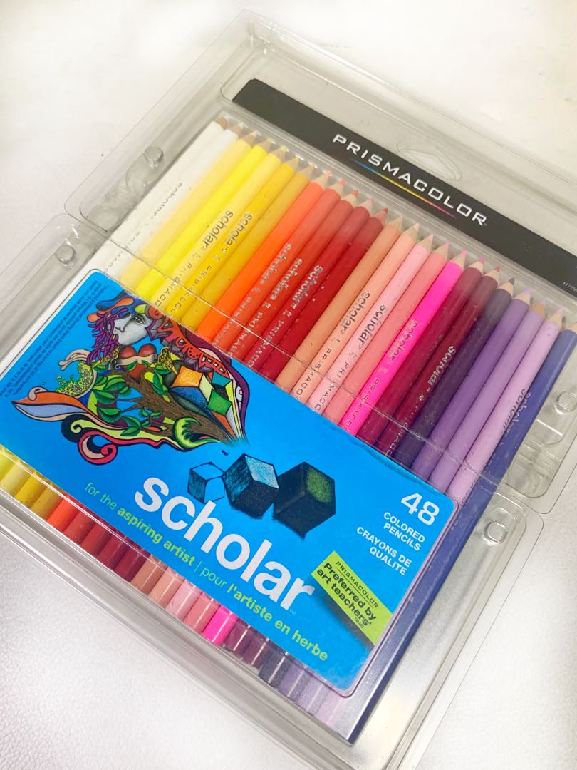 Prismacolor Scholar Colored Pencils, 48 Pack