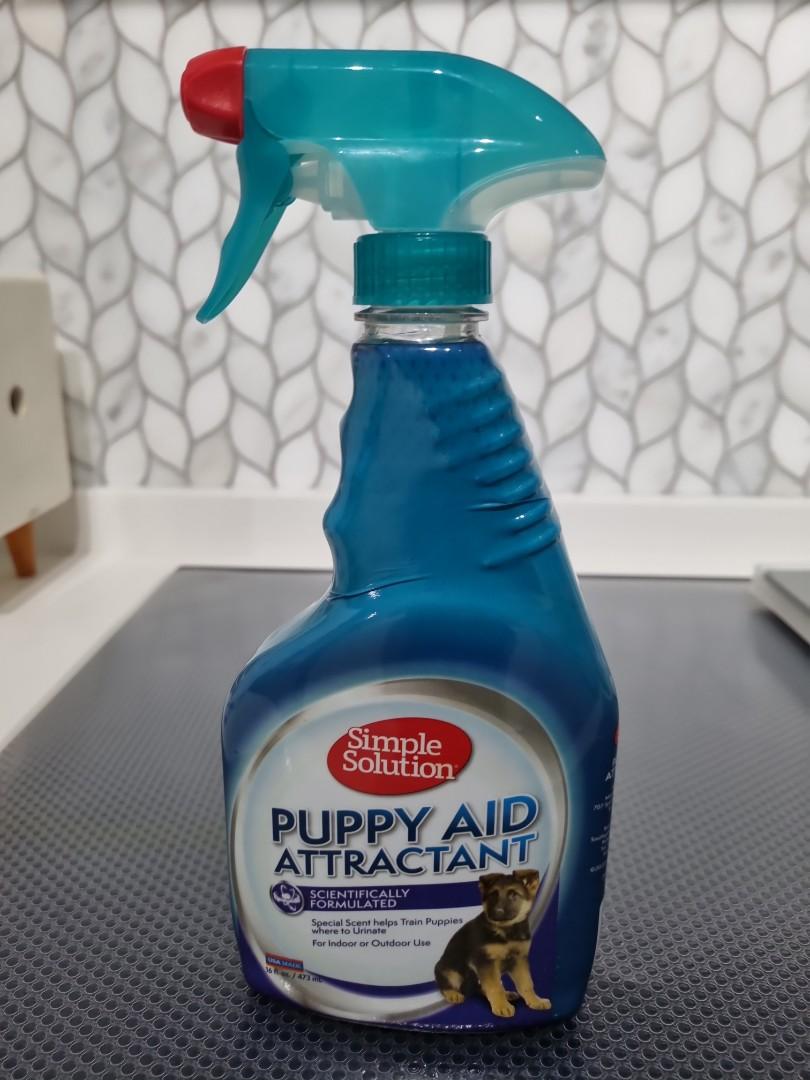 Puppy aid attractant clearance