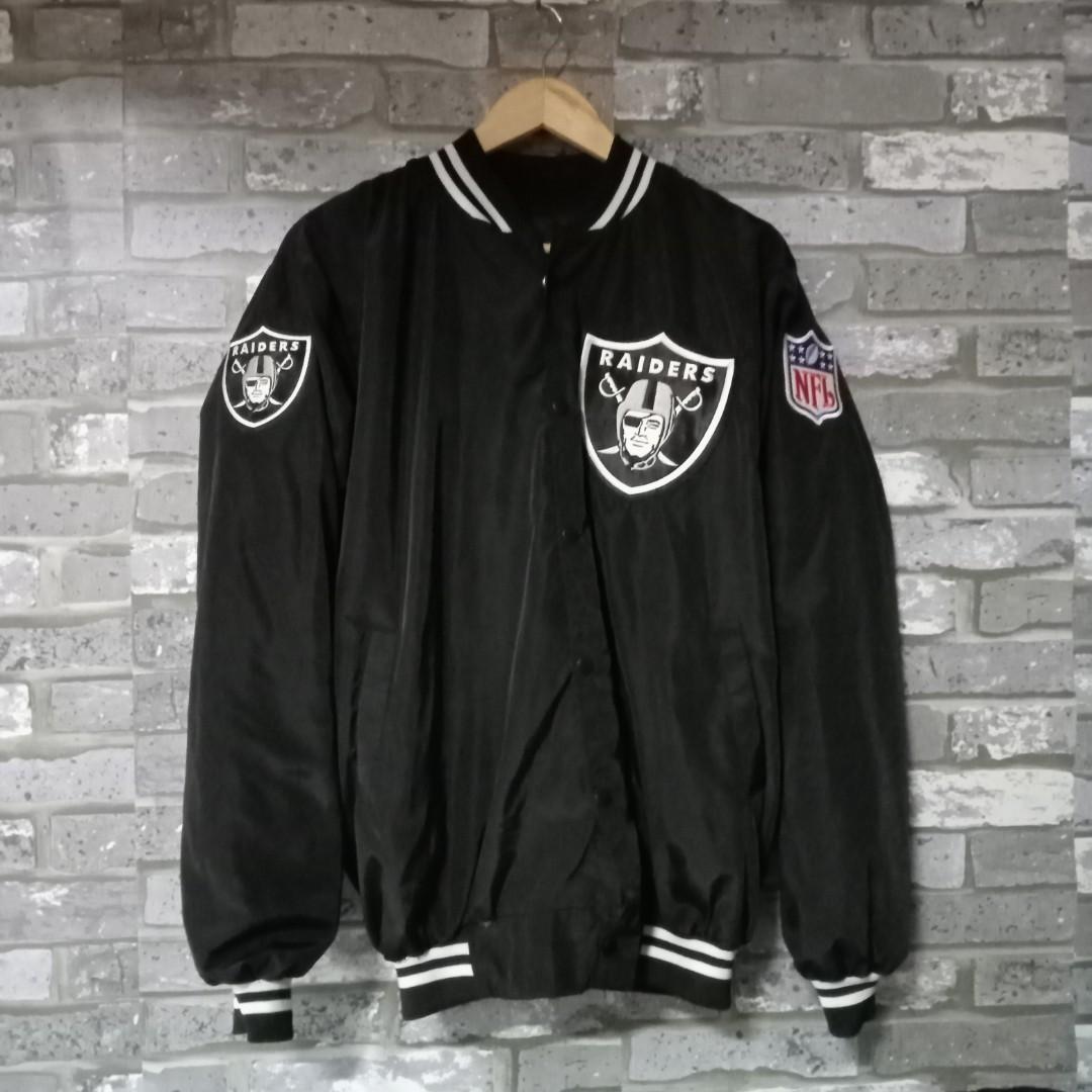 RAIDERS VARSITY JACKET, Men's Fashion, Coats, Jackets and Outerwear on  Carousell