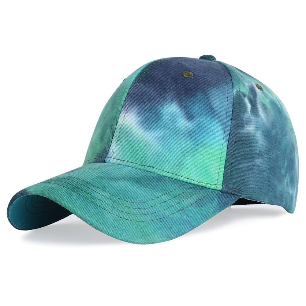 Cotton Tie-dyed Denim Baseball Cap Men And Women T... – Vicedeal