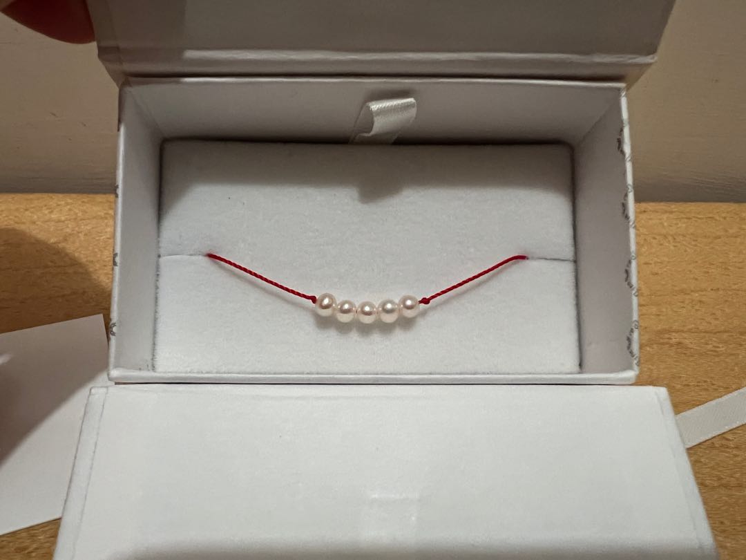 Redline pearl bracelets Carousell