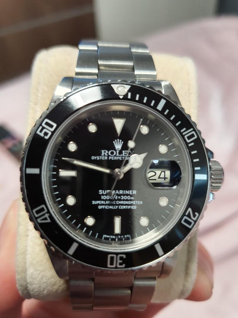 Rolex Submariner 40mm 16800 good 