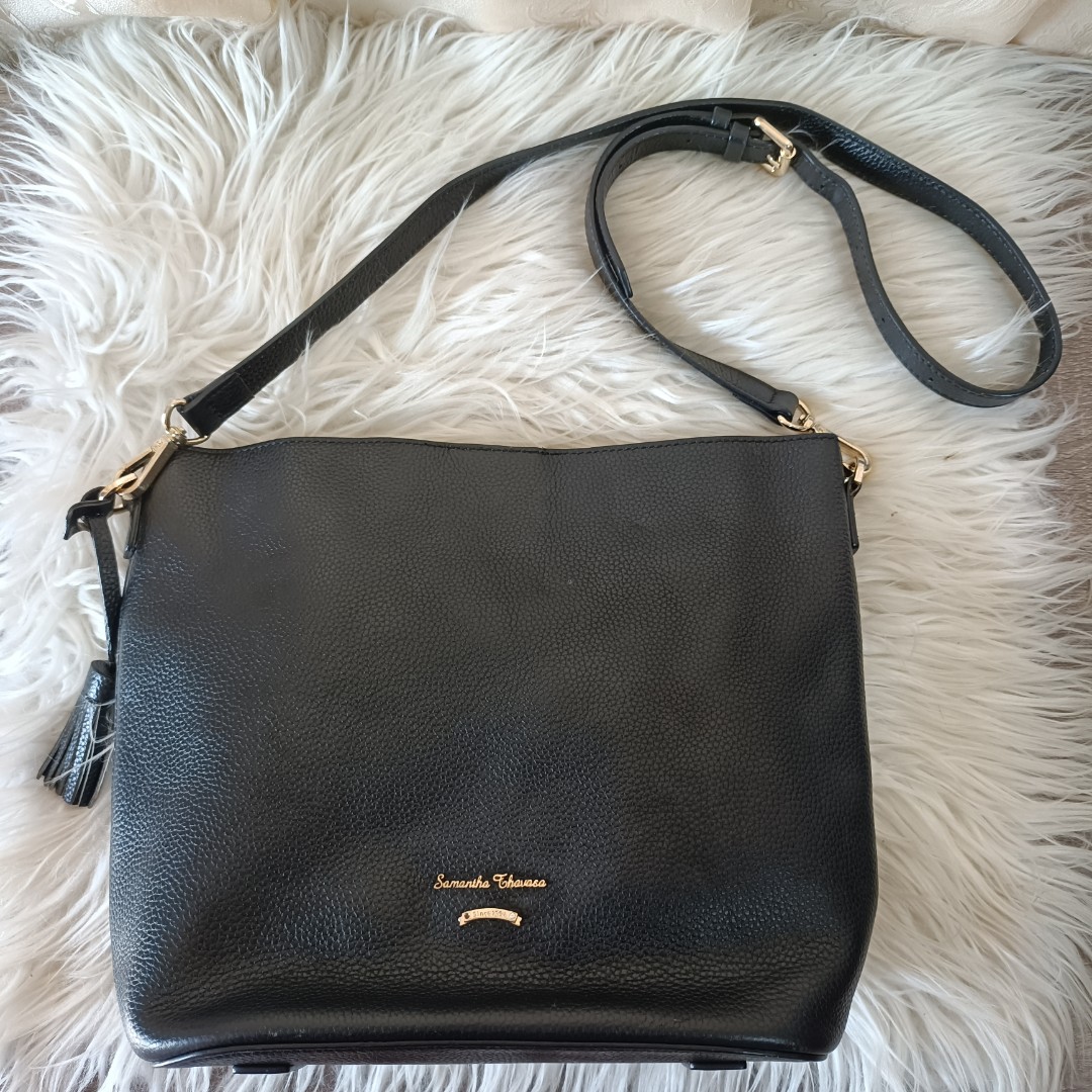 Samantha Thavasa Sling Bucket Bag, Women's Fashion, Bags & Wallets ...