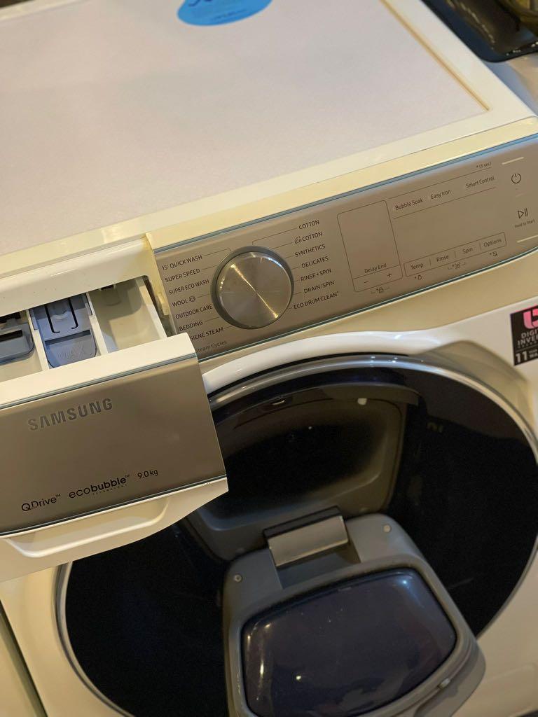 ⭐️SAMSUNG WW90M74FNOR/SP ADDWASH FRONT LOAD WASHER (9KG ...