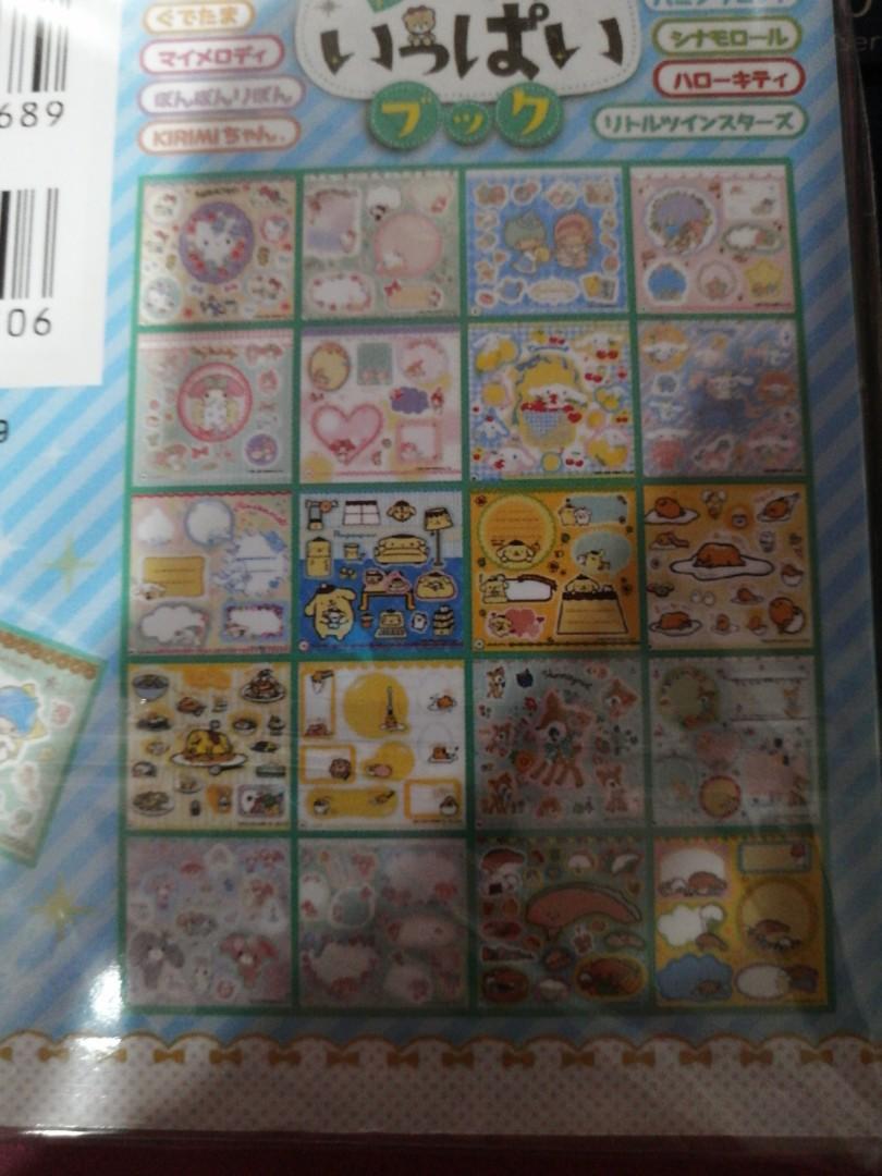 SANRIO Sticker Book, Hobbies & Toys, Stationery & Craft, Other Stationery &  Craft on Carousell