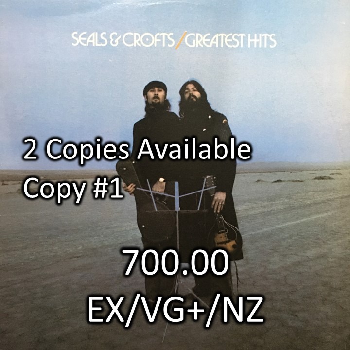 Seals and Crofts Greatest Hits LP Vinyl Record Plaka, Hobbies & Toys