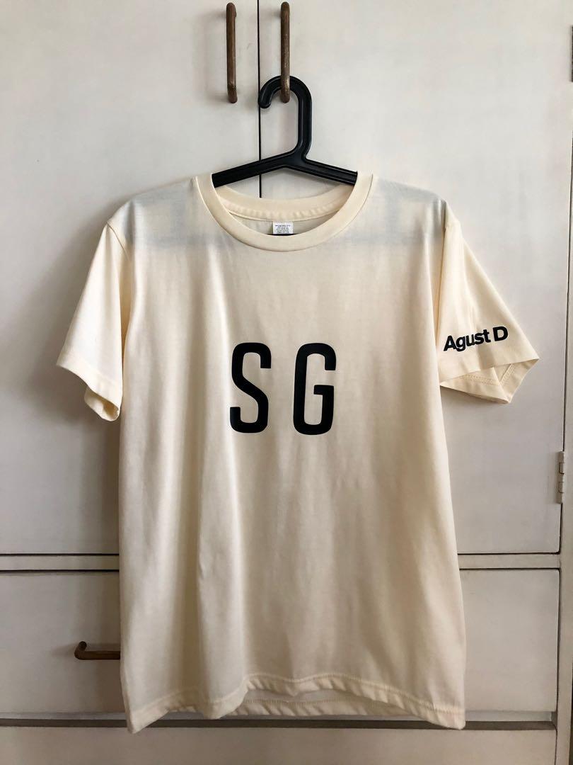 SG Agust D Fanmade shirt (Cream) suga 