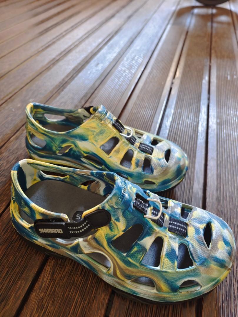 Shimano Evair Marine Fishing Shoes; Size 12; Camo