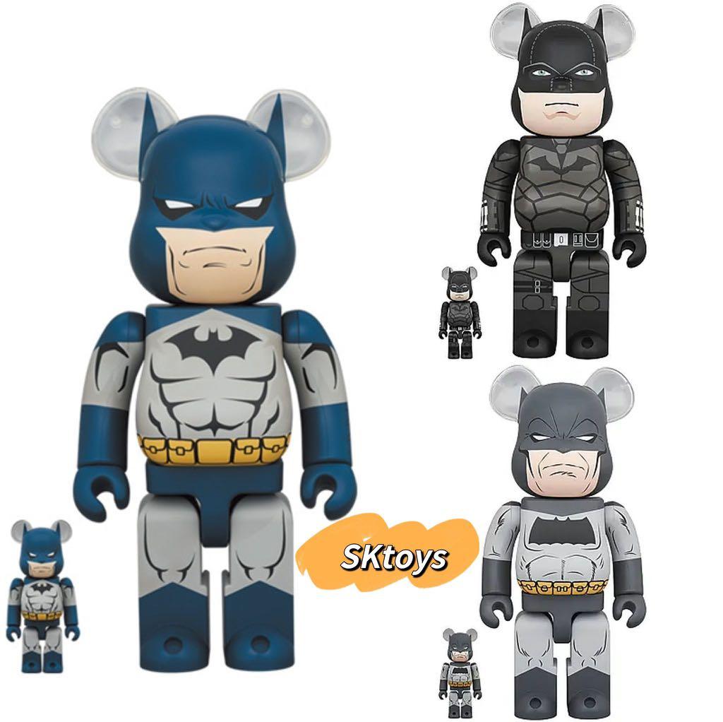 BE@RBRICK BATMAN HUSH100% 400% ベアブリック 