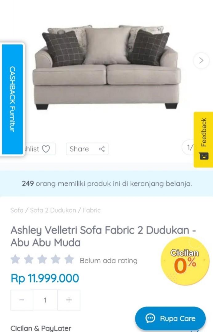 Velletri shop sofa ashley