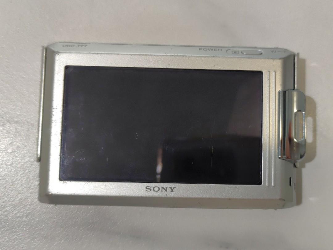 当店一番人気】 SONY Cyber−Shot T DSC-T77高級機 メモリースティック付