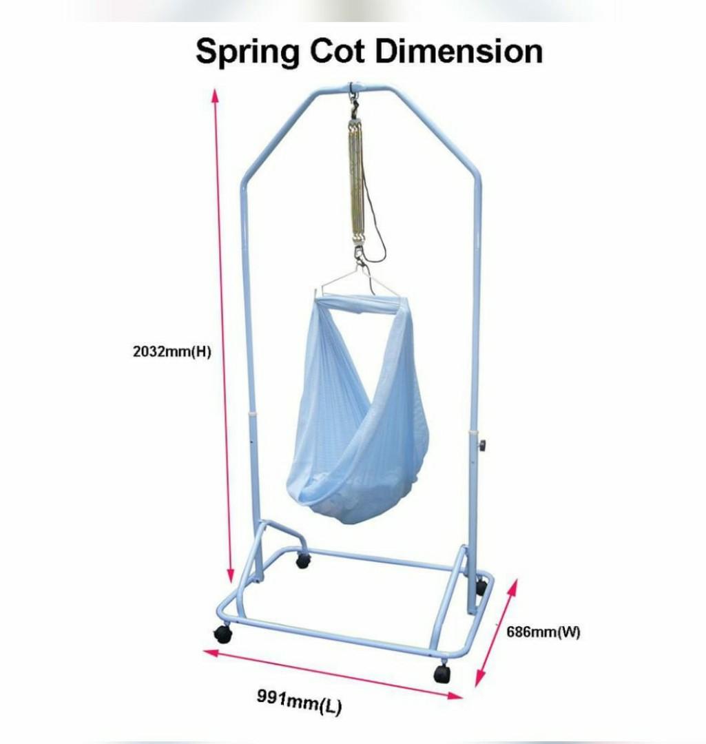 Spring Cot for baby, Babies & Kids, Baby Nursery & Kids Furniture, Cots