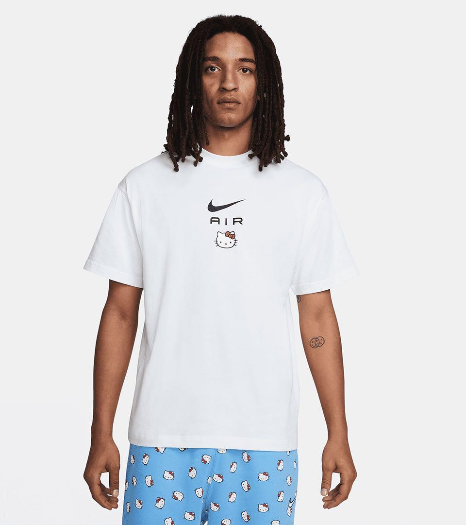 (STEAL) Authentic Nike x Hello Kitty Air Tee White, Men's Fashion, Tops