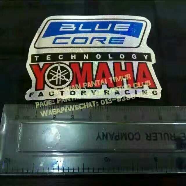 Bluecore Sticker STICKER BLUE CORE, Auto Accessories on Carousell
