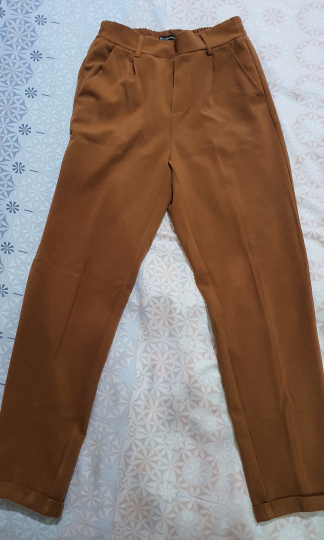 Stradivarius paperbag pants trouser 
