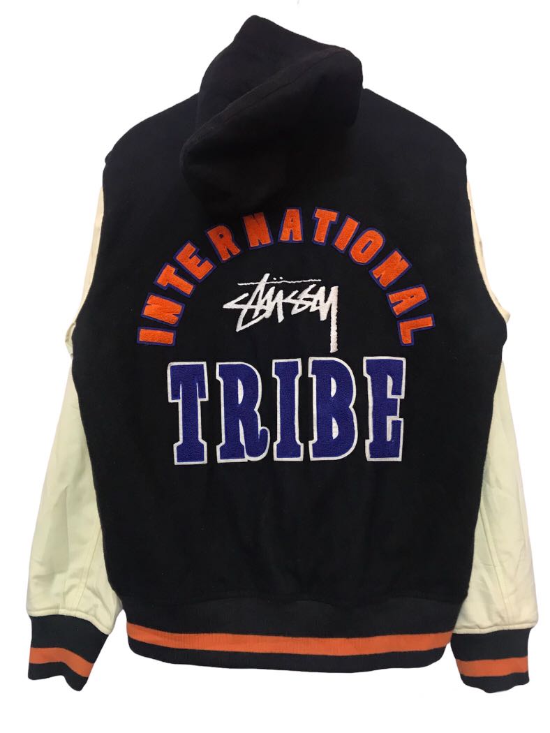 Stussy I.S.T International Stussy Tribe Varsity Jacket Men s