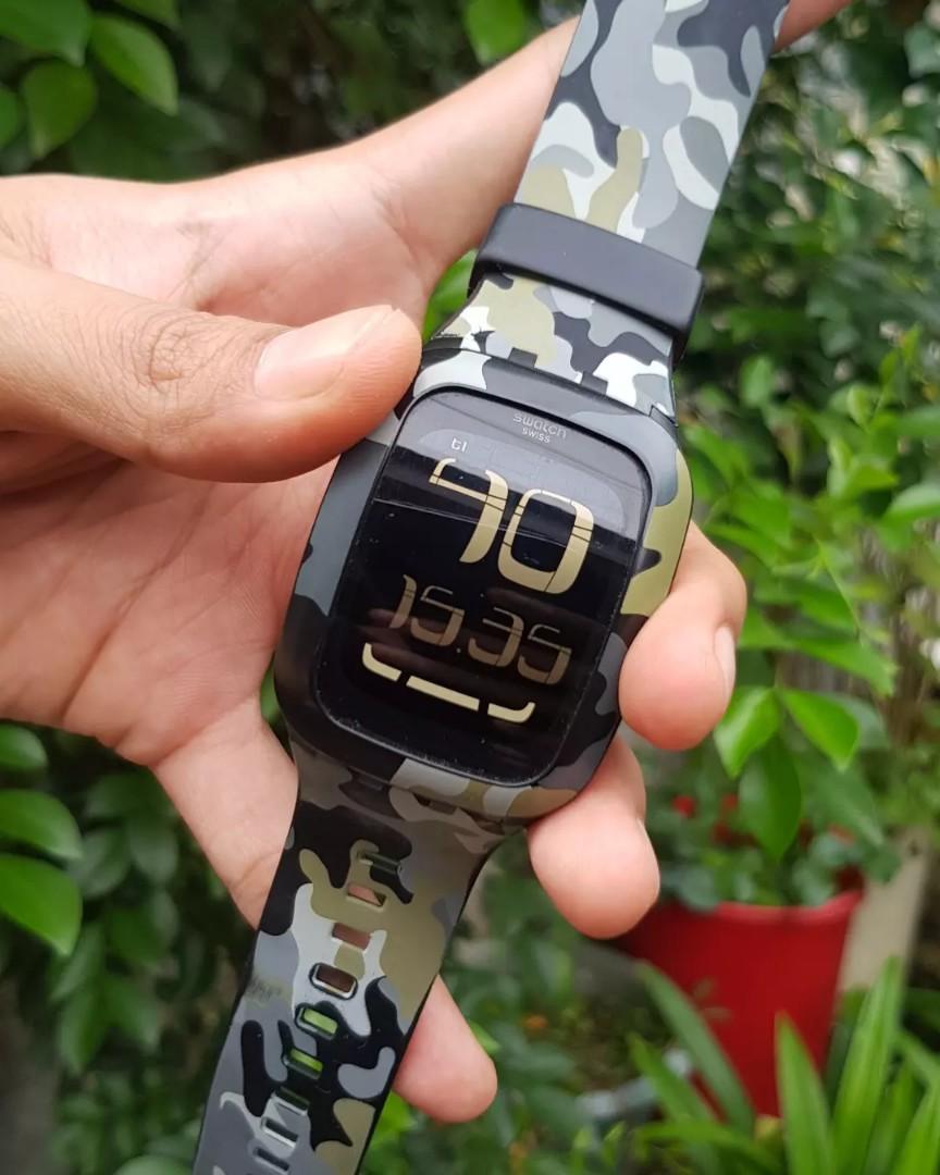 Swatch touch camouflage