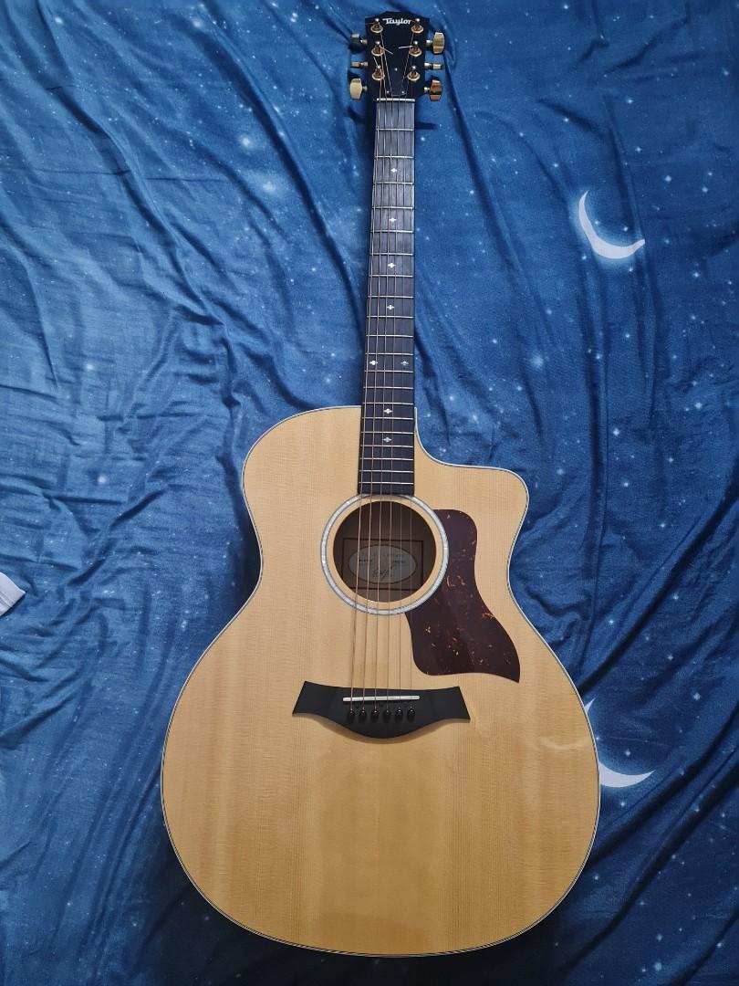 taylor 214 solid wood