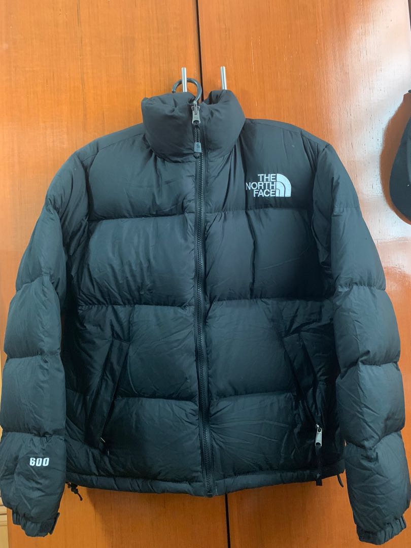 the north face TNF 600 puffer jacket black, Men's Fashion, Coats ...
