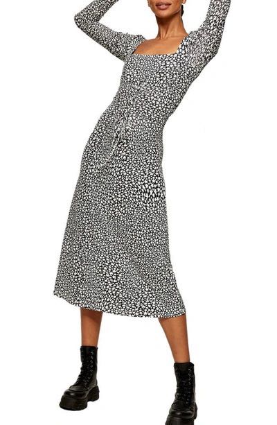 Topshop star cheap print dress