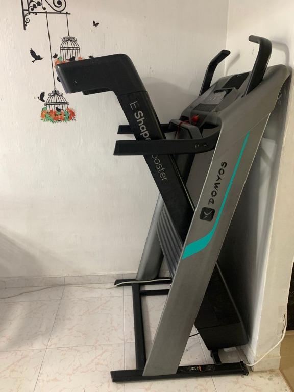 Treadmill - DOMYOS E-Shape Booster (Very seldom used and in perfect  condition), Sports Equipment, Exercise & Fitness, Cardio & Fitness Machines  on Carousell
