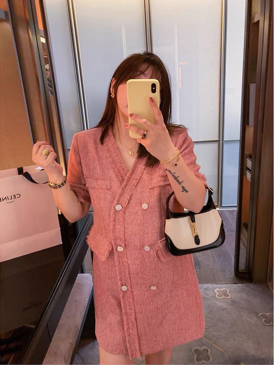 Tweed dress Plus size Women s Fashion Dresses Sets Dresses