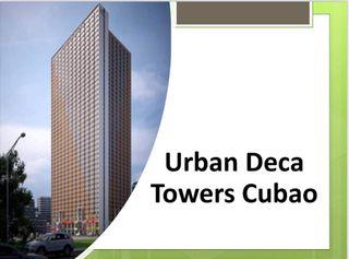 Urban Deca Cubao Q.C, 1Br Condo for Sale
