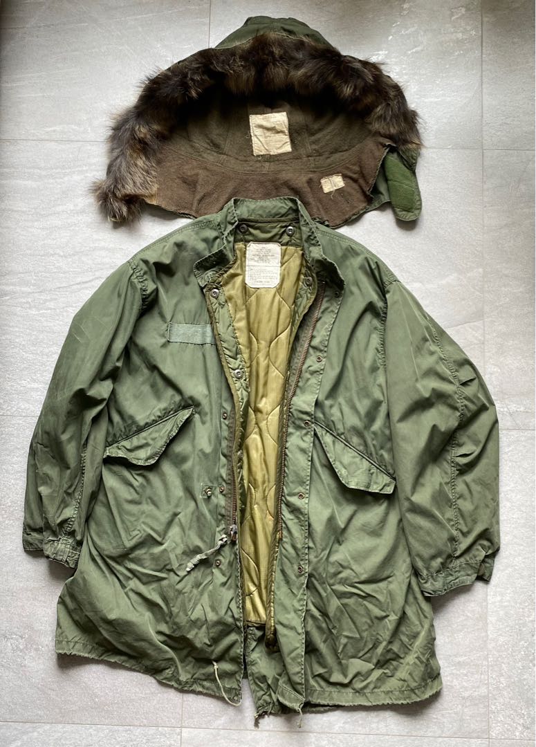 US army M65 fish tail parka vtg Mod style, 男裝, 外套及戶外衣服 