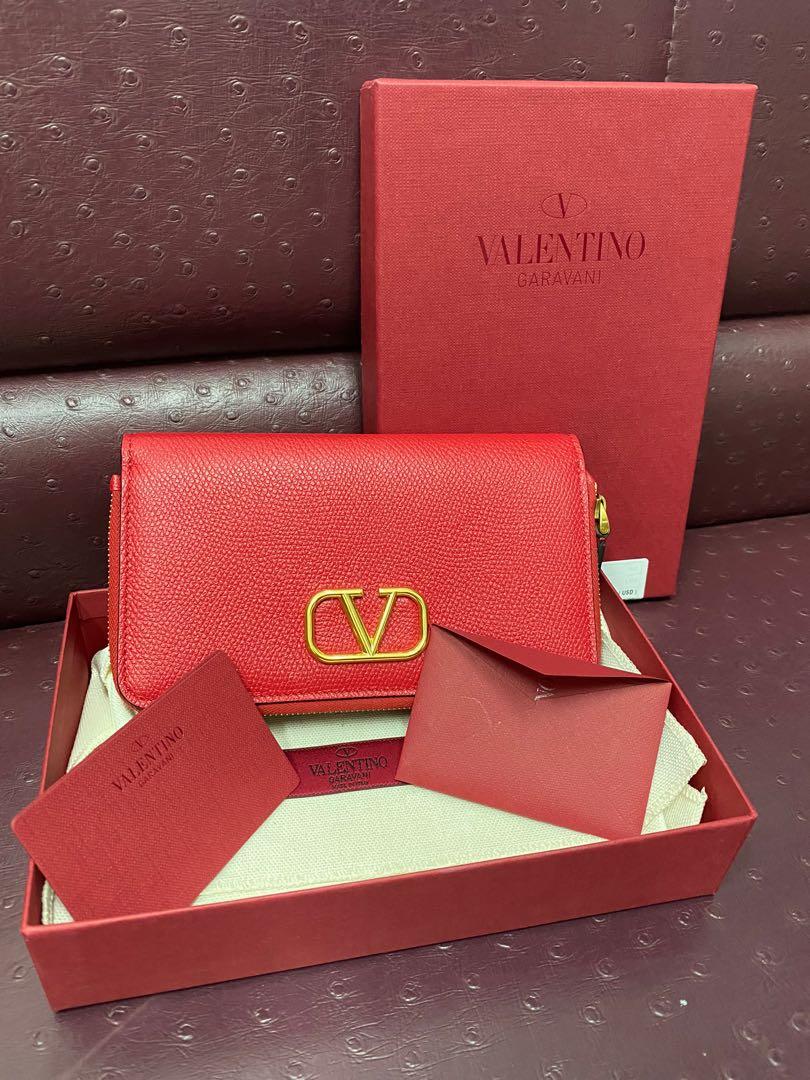 AUTHENTIC Valentino long wallet (Category: Luxury Bags & Wallets) located in Santa Rosa. Submitted by authenthei (Listing ID 1161318879, Image 1). Description: AUTHENTIC Valentino wallet 9.8/10 Like new With box and cards and original pricetag Authentic Owned by my auntie based in the US (hawaii) MOP GCASH BDO OR BPI ONLY SF TO BE SHOULDERED BY BUYER lbc, grab .