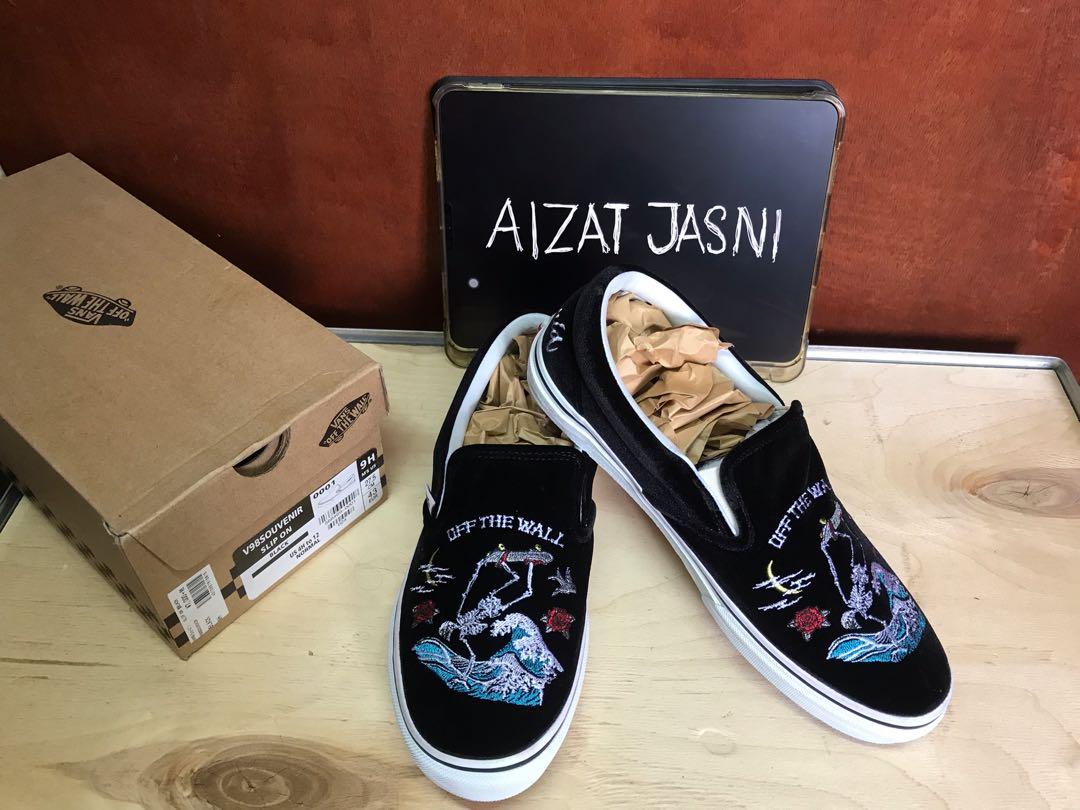Vans souvenir slip on outlet