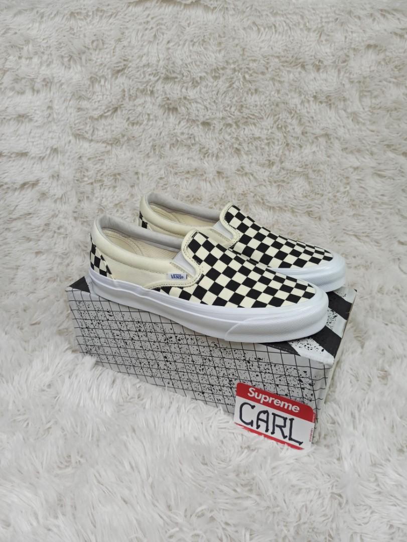 Vans Vault OG Classic Slip On LX Checkerboard v2