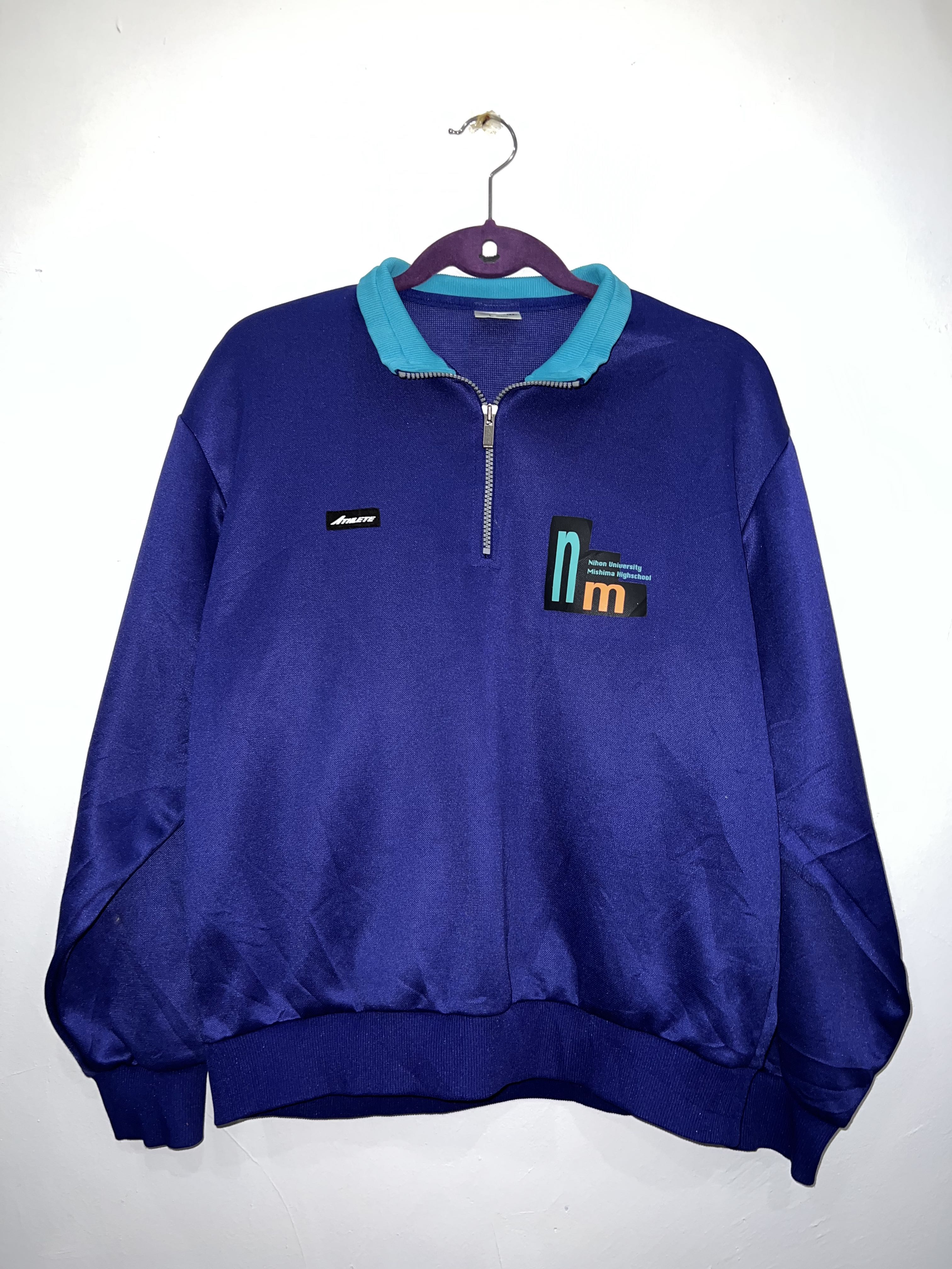 Half zip sweatshirt women's vintage clearance