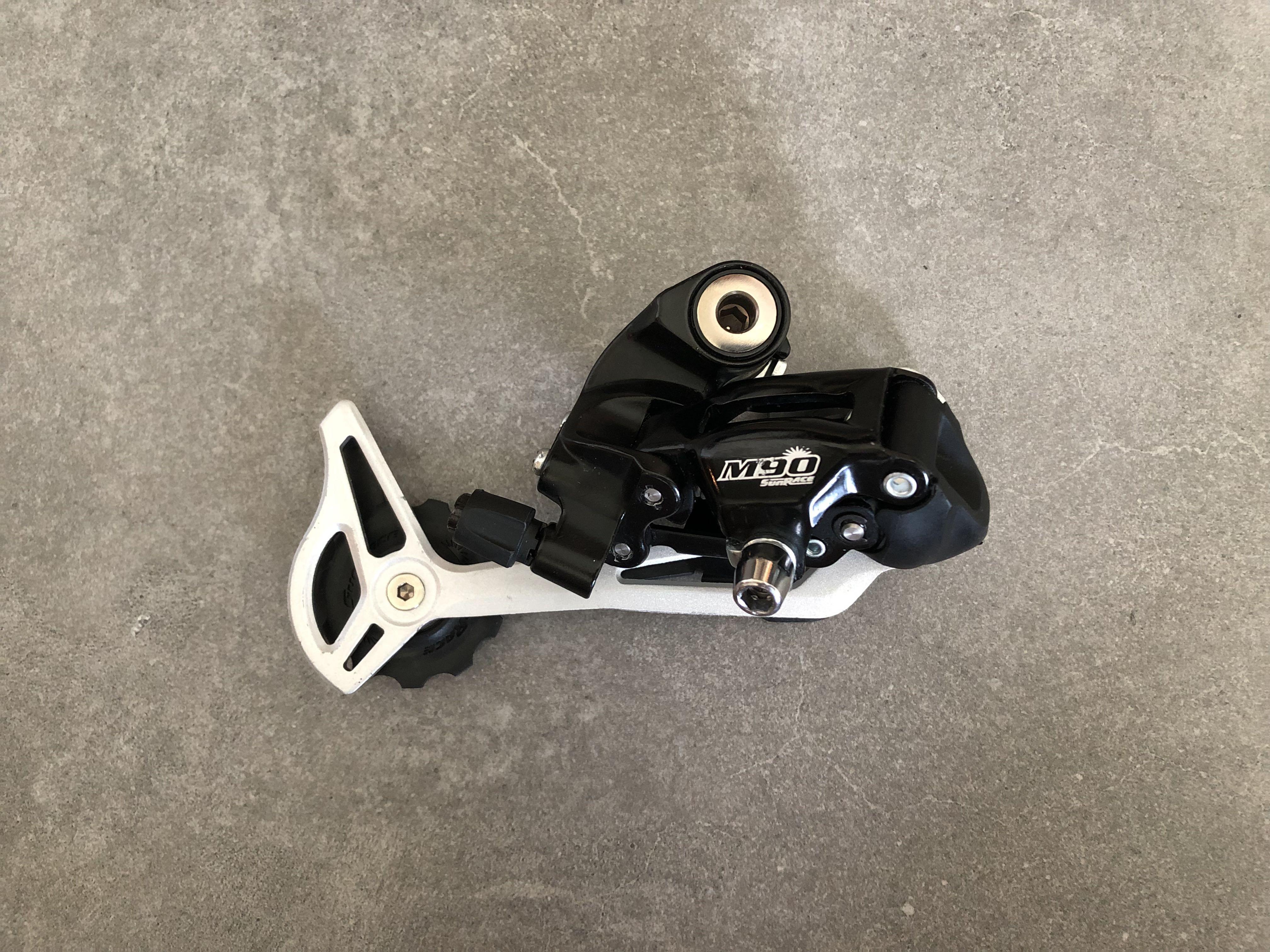 Vintage Retro Sunrace M90 Rear Derailleur Mtb Mountain Bike Gravel Steel Foldie Bicycle Sports Equipment Bicycles Parts Parts Accessories on Carousell