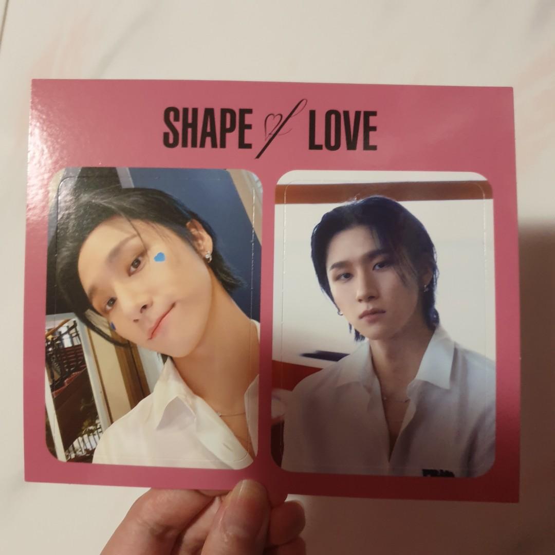 MONSTA X SHAPE OF LOVE - PHOTOCARD