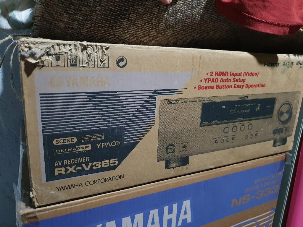Yamaha RXV365 AV Receiver, Audio, Soundbars, Speakers & Amplifiers on