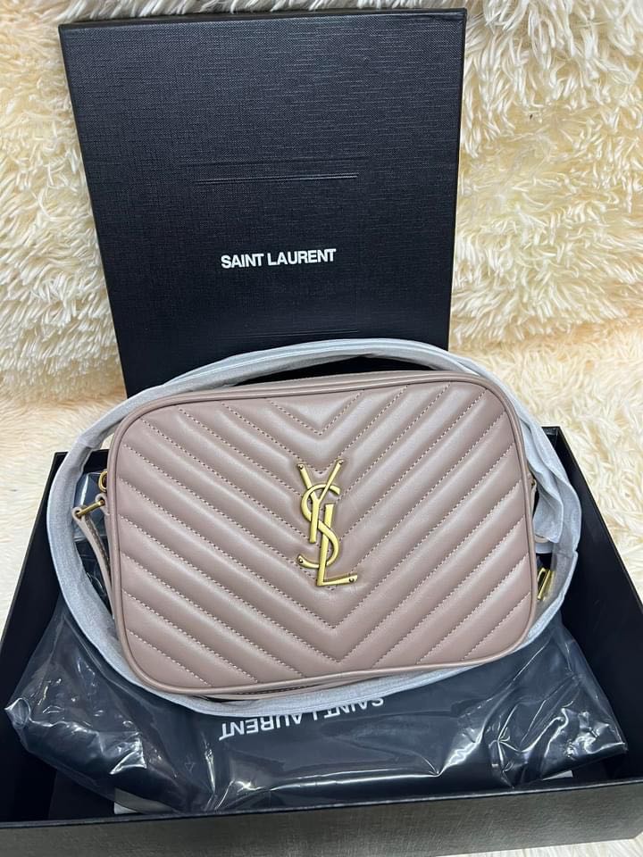 YSL lou camera bag nude Luxury Bags Wallets on Carousell