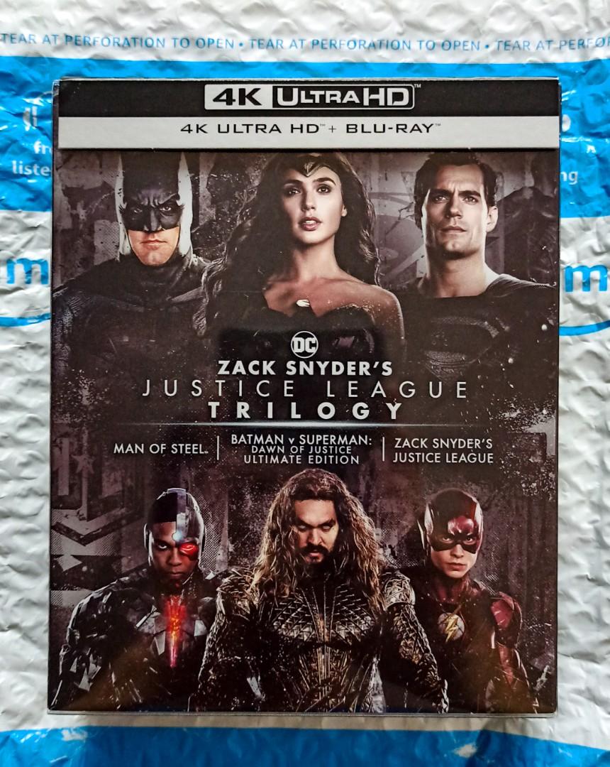 Zack Snyder’s Justice League Trilogy (4K Ultra HD) [Blu-ray]