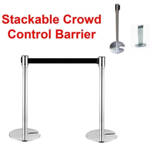 ZEBRA Stackable stanchion post crowd control barrier stand post ...
