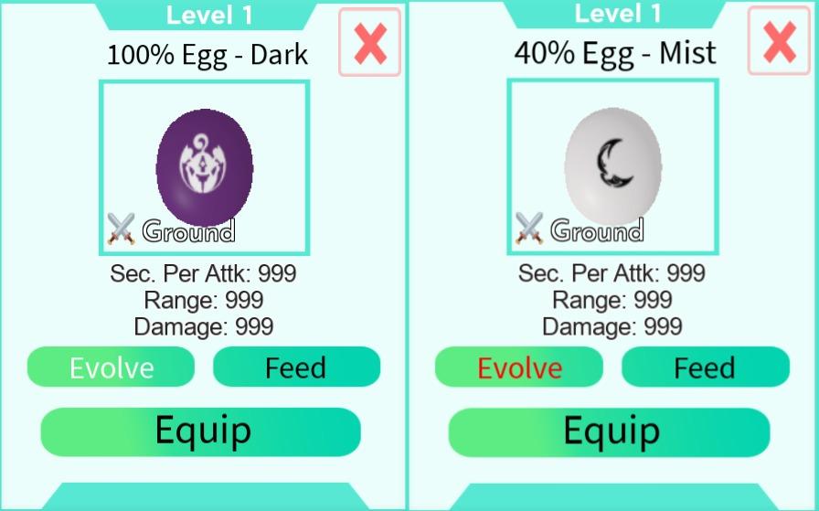 100% Egg - Dark, Roblox: All Star Tower Defense Wiki