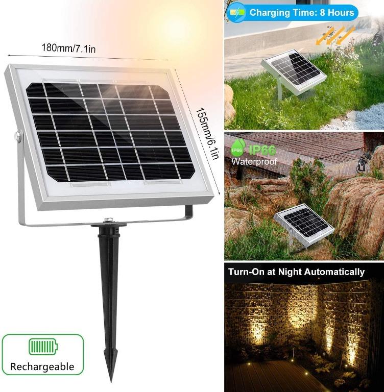 Cly store solar spotlights