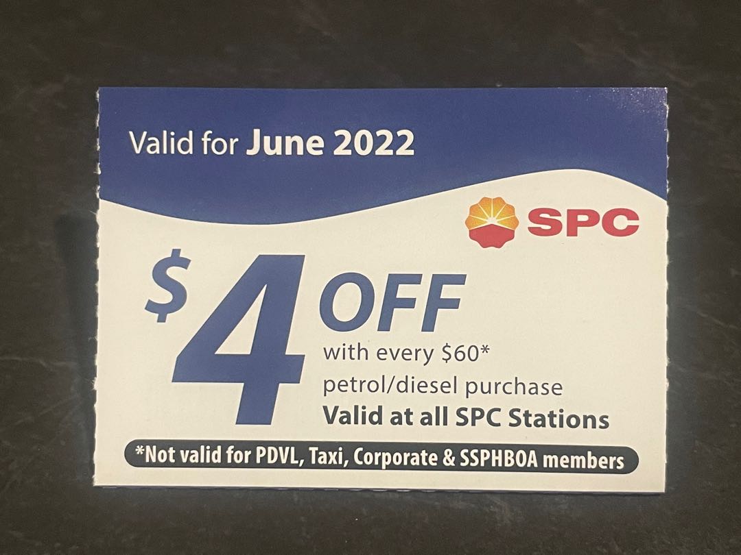 4 SPC vouchers June 2022, Tickets & Vouchers, Vouchers on Carousell