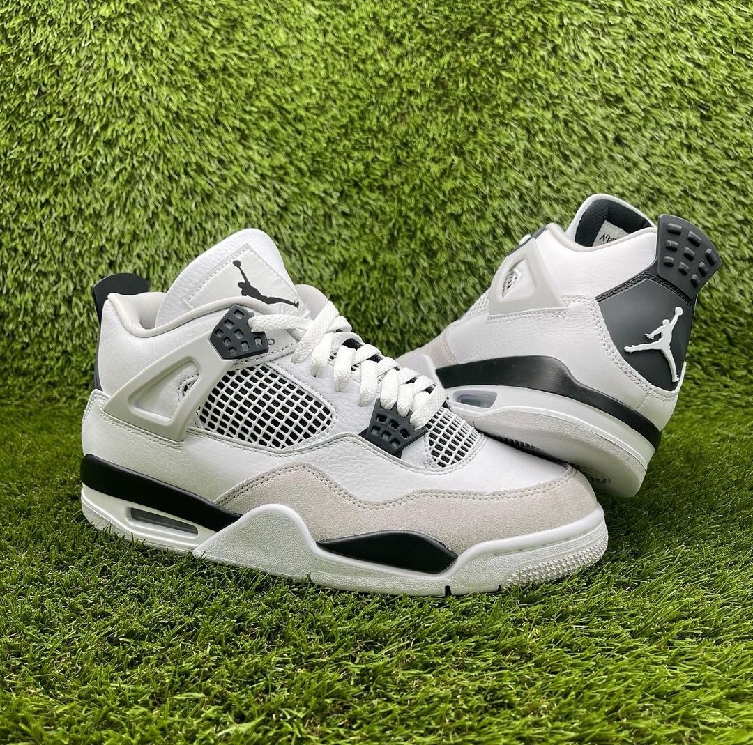 jordans 4 military black stockx