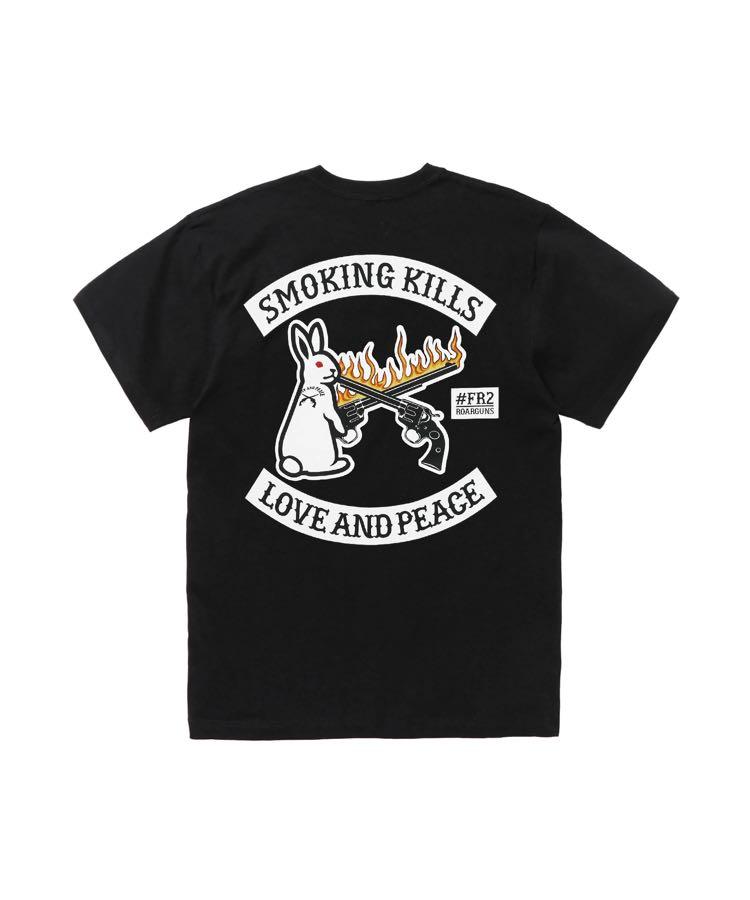 FR2 roarguns コラボ　METAL BOX LOGO Tシャツ