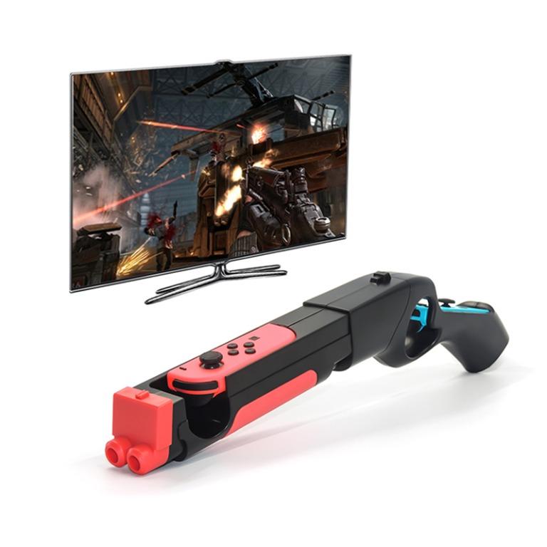 (全新) OLED Switch Joycon Gun 體感手槍 (iPlay) 玩 死亡鬼屋 HOD The House of