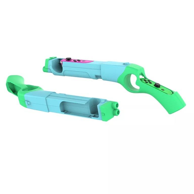 (全新) OLED Switch Joycon Gun 體感手槍 (iPlay) 玩 死亡鬼屋 HOD The House of